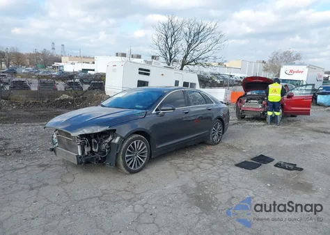 2018 Lincoln Mkz Select из США, поврежденный, VIN 3LN6L5D97JR609770